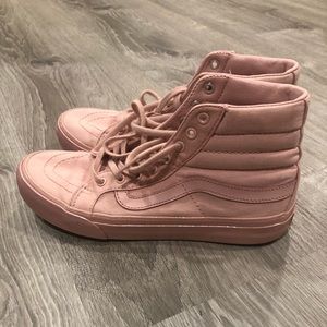 Pink Vans High Tops